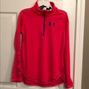 Girls Under  Armour light weight pullover